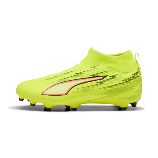 Obrázek produktu PUMA ULTRA 6 MATCH+ Laceless FG / AG Football Boots Youth, Shoes, Black / Red žlutá