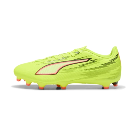 Obrázek produktu PUMA ULTRA 6 PLAY FG/AG Football Boots Unisex, Shoes, Yellow Alert/Black/Glowing Red