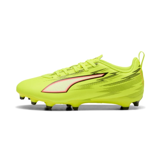 Obrázek produktu PUMA ULTRA 6 PLAY FG/AG Football Boots Youth, Shoes, Yellow Alert/Black/Glowing Red