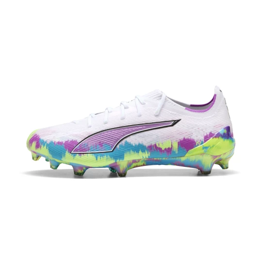 Obrázek produktu PUMA ULTRA 6 ULTIMATE Brilliance FG Football Boots Women, Shoes, White/Fizzy Apple/Bright Aqua modrá