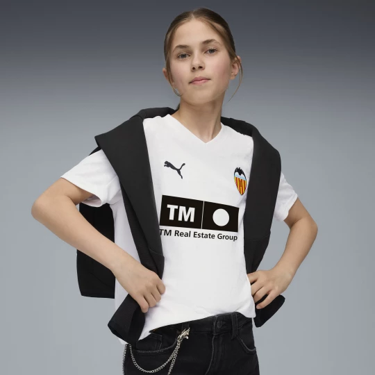 Obrázek produktu PUMA Valencia CF 25/26 Home Jersey Youth, Clothing, White
