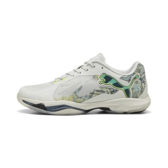 Obrázek produktu PUMA Vantage NITRO™ BERLIN Indoor Jump Boots Unisex, Shoes, Sedate Gray / Yellow Alert / Electric Peppermint