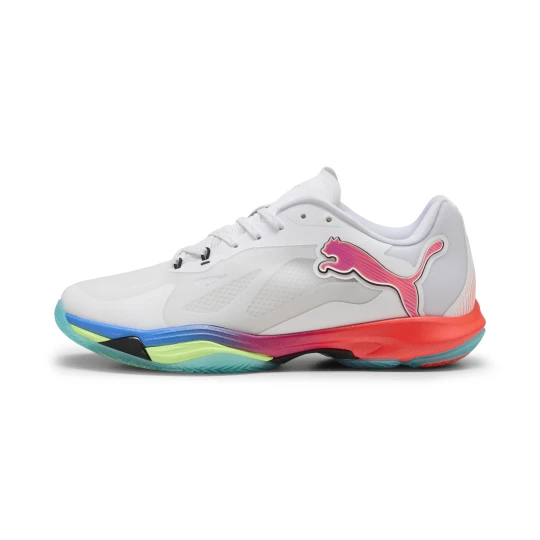 Obrázek produktu PUMA Vantage NITRO™ ENERGY Handball Shoes Unisex, Shoes, White/Black/Speed Green