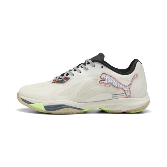 Obrázek produktu PUMA Vantage NITRO™ FOREVER. BETTER. Handball Shoes Unisex, Shoes, Vapor Gray/Inky Blue/Speed Green