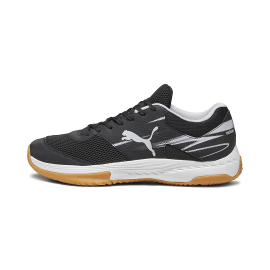 Obrázek produktu PUMA Varion II Handball Shoes Unisex, Shoes, Black/Cool Light Gray/Yellow Blaze
