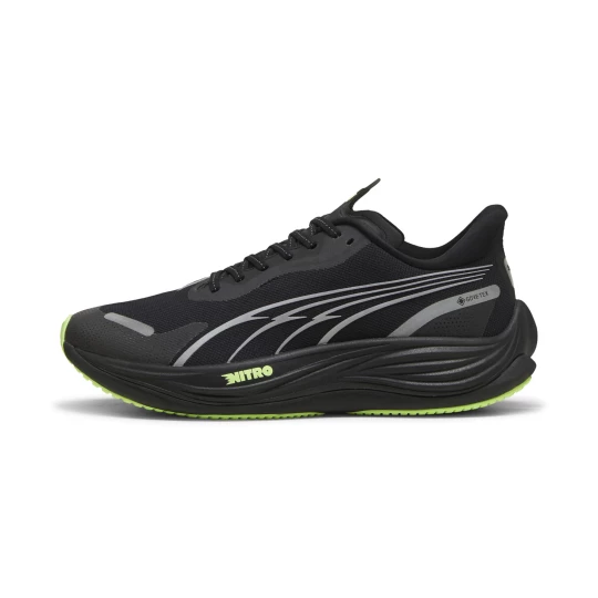 Obrázek produktu PUMA Velocity NITRO™ 3 GTX Running Shoes Men, Shoes, Black / Silver / Fizzy Apple