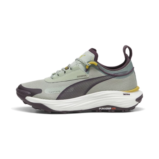 Obrázek produktu PUMA Voyage NITRO™ 3 Trail Running Shoes Women, Shoes, Green Fog / Midnight Plum / Golden Fog