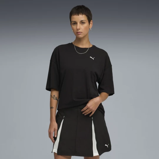 Obrázek produktu PUMA Wardrobe Essentials Oversized Tee Women, Clothing, Black