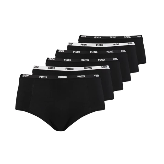 Obrázek produktu PUMA Women's Mini Short 6 pack, Clothing, Black