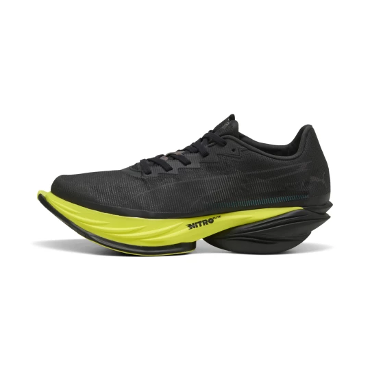 Obrázek produktu PUMA x ASTON MARTIN ARAMCO F1® TEAM Fast-R NITRO™ Elite 3 Running Shoes Men, Shoes, Black / Lime Shimmer / Green Lux