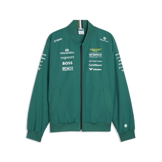 Obrázek produktu PUMA x ASTON MARTIN ARAMCO F1® TEAM Replica Bomber Jacket Men, Motorsport, Green Lux