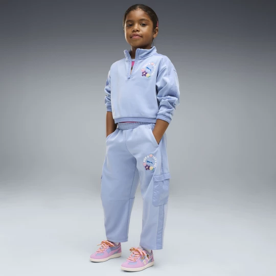 Obrázek produktu PUMA x DORA THE EXPLORER T7 Relaxed Barrel Pants Kids, Clothing, Chambray Blue