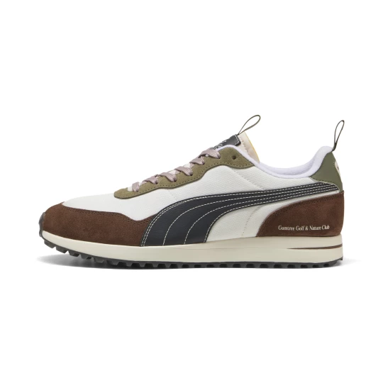 Obrázek produktu PUMA x GUMTREE GOLF & NATURE CLUB Helsinki Golf Shoes Unisex, Shoes, Warm White/Flat Dark Gray/Dark Sage