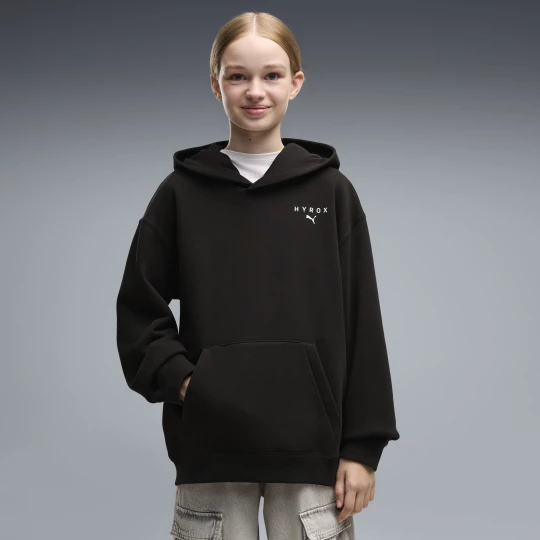 Obrázek produktu PUMA x HYROX Hoodie Youth, Clothing, Black
