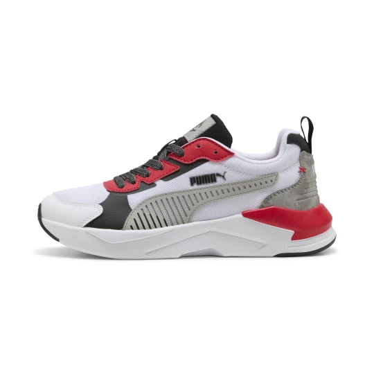 Obrázek produktu PUMA X-Ray 3 MID 90s Sneakers Youth, Shoes, White / Gray Echo / Red