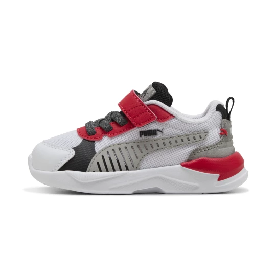 Obrázek produktu PUMA X-Ray MID 90s Sneakers Toddlers, Shoes, White/Gray Echo/Red