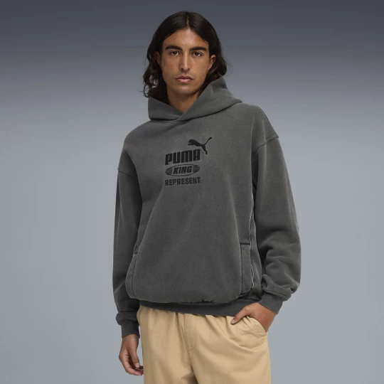 Obrázek produktu PUMA x REPRESENT Hoodie Men, Clothing, Flat Dark Gray