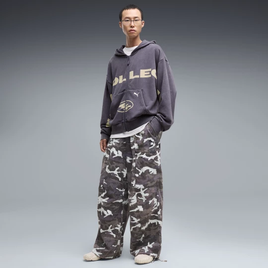 Obrázek produktu PUMATECH SPC Camo Oversized Pants Unisex, Men, Inky Depths