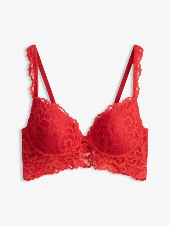 Obrázek produktu Push-up podprsenka z měkké krajky BonPrix