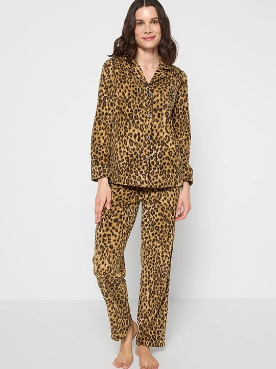 Obrázek produktu Pyžamo Lauren Ralph Lauren hnědá