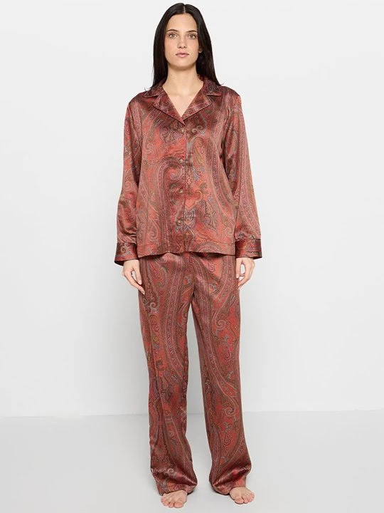 Obrázek produktu Pyžamo Lauren Ralph Lauren hnědá