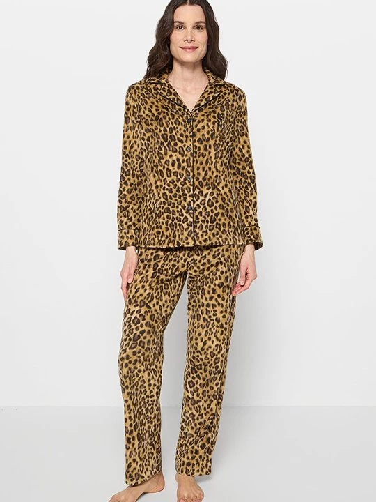 Obrázek produktu Pyžamo Lauren Ralph Lauren hnědá