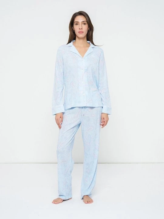 Obrázek produktu Pyžamo Lauren Ralph Lauren modrá
