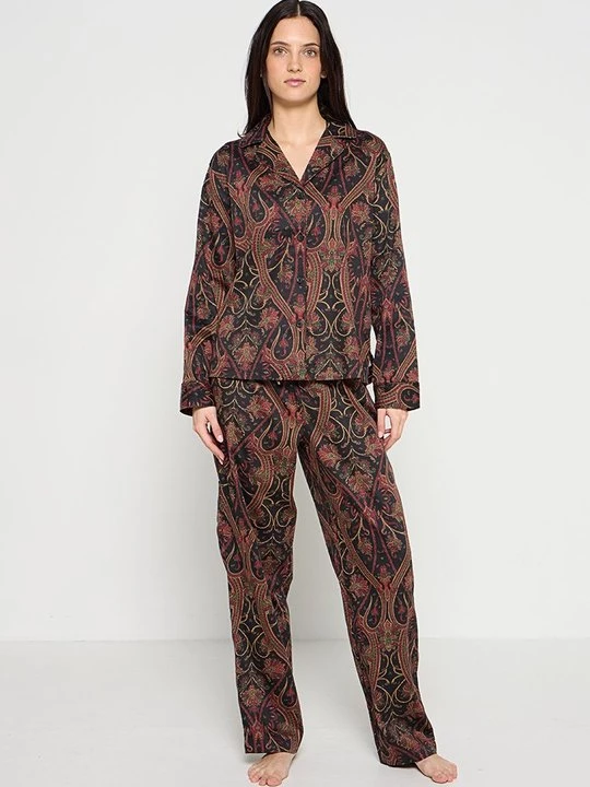 Obrázek produktu Pyžamo Lauren Ralph Lauren skvrnitě černá