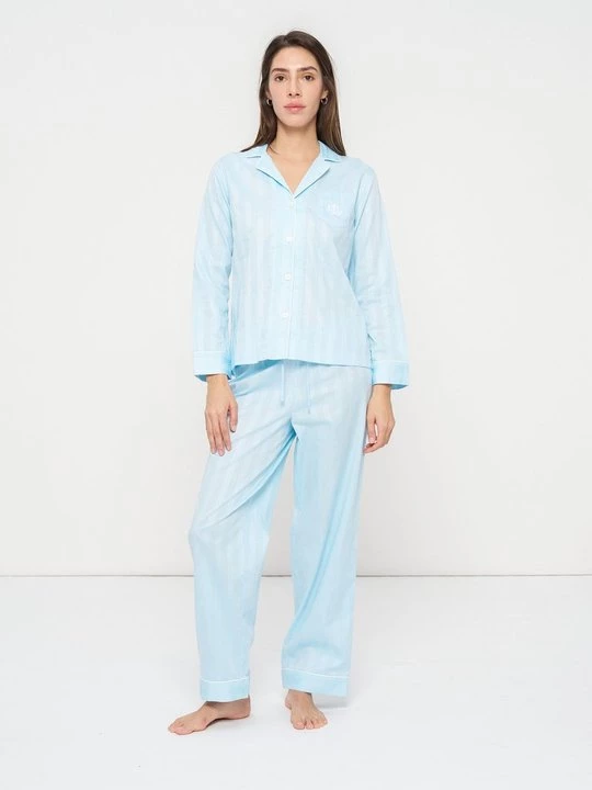Obrázek produktu Pyžamo Lauren Ralph Lauren světle modrá