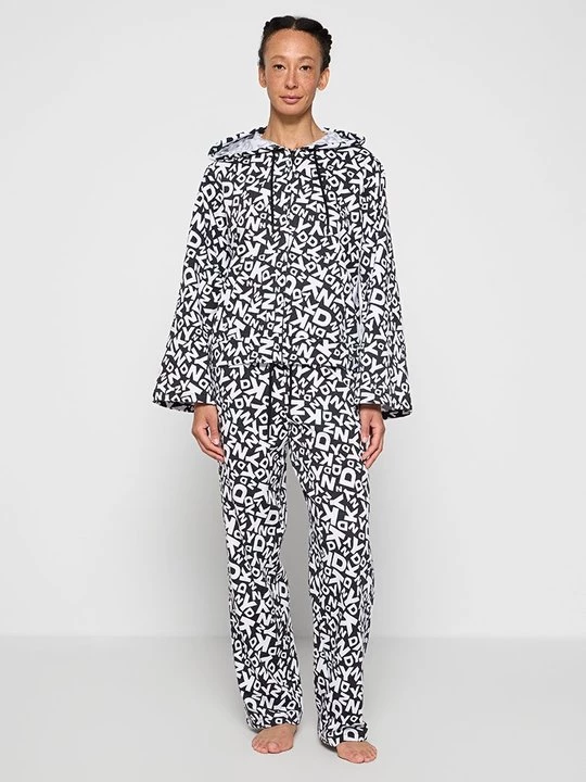 Obrázek produktu Pyžamová sada DKNY meírovaná černá
