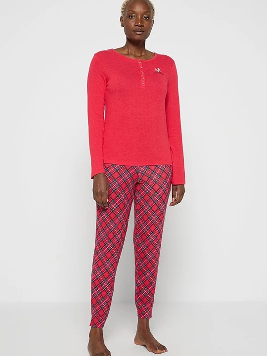 Obrázek produktu Pyžamová sada Lauren Ralph Lauren červená