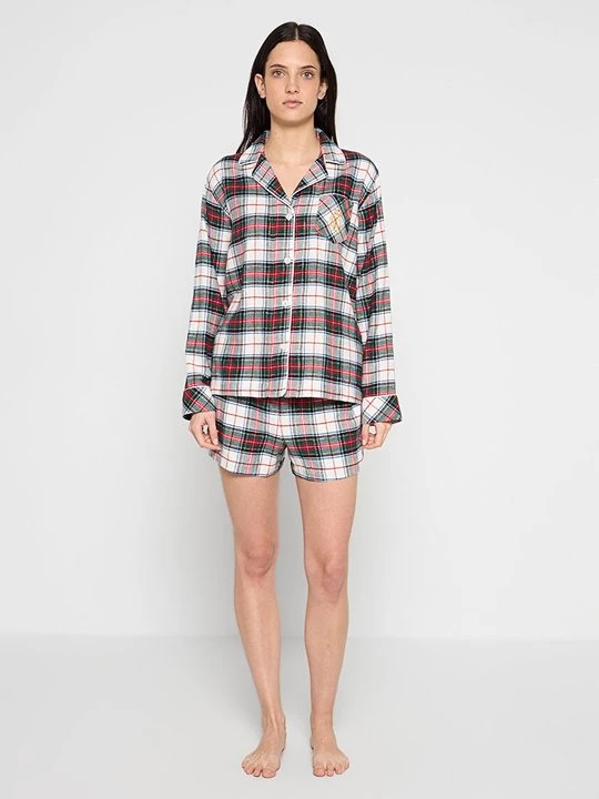 Obrázek produktu Pyžamová sada Lauren Ralph Lauren skvrnitě žlutá
