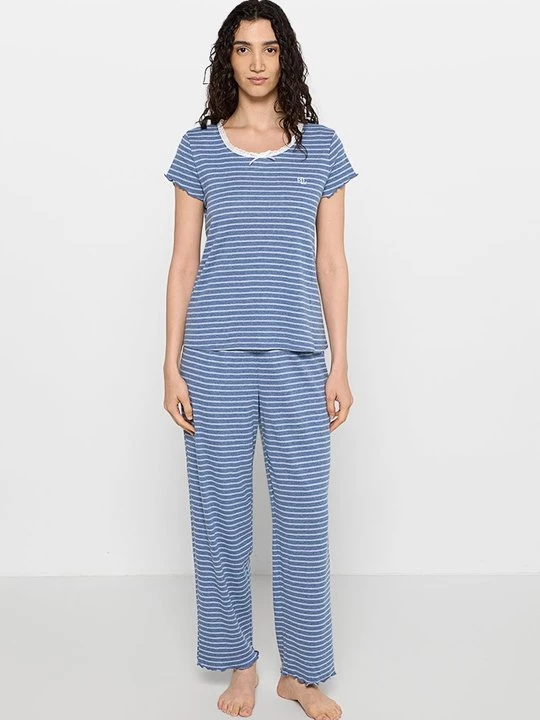 Obrázek produktu Pyžamová sada Lauren Ralph Lauren tmavě modrá