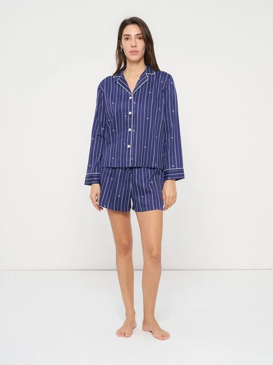 Obrázek produktu Pyžamová sada Lauren Ralph Lauren tmavě modrá