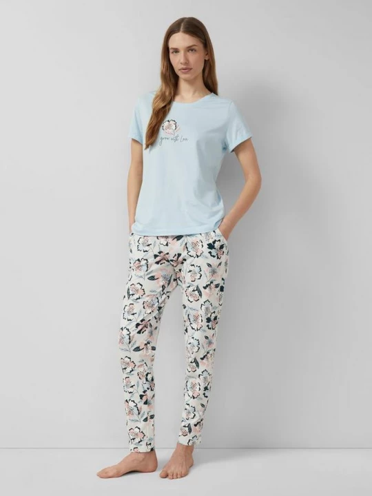 Obrázek produktu Pyžamové kalhoty se střihem Slim Fit a potiskem po celé ploše s.Oliver
