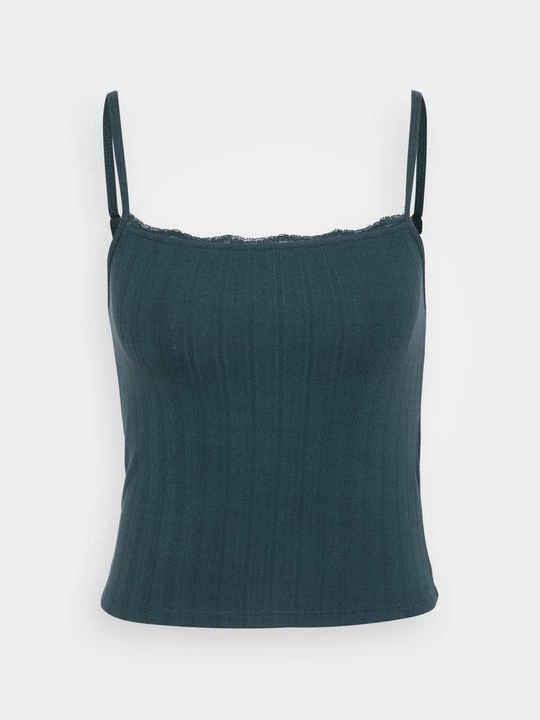 Obrázek produktu Pyžamový top Abercrombie & Fitch tmavě zelená
