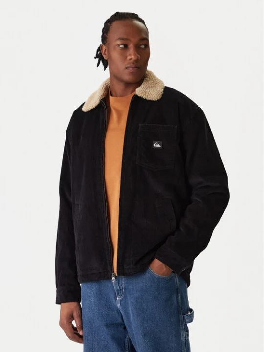 Obrázek produktu Quiksilver Bunda pro přechodné období Dna Sherpa Harrington EQYJK04201 Černá Regular Fit