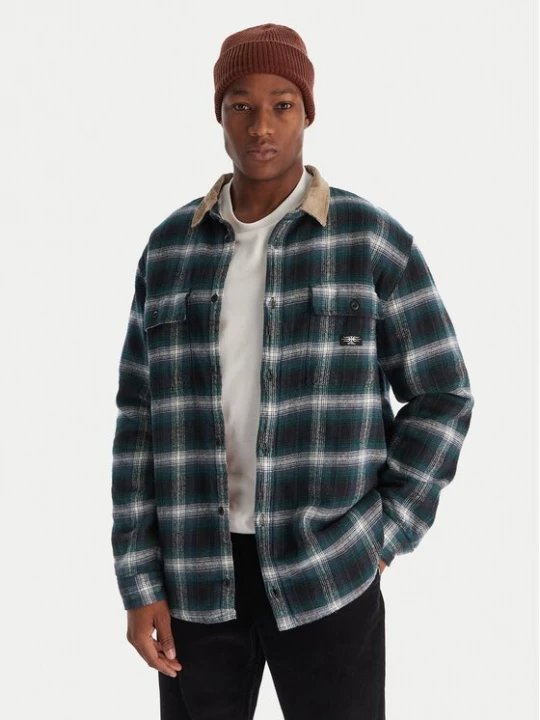 Obrázek produktu Quiksilver Bunda pro přechodné období Mecury Desert EQYWT04643 Zelená Regular Fit