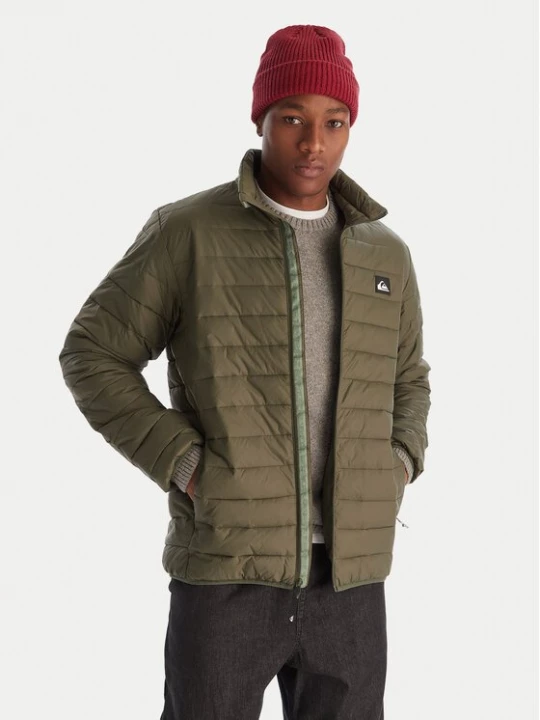 Obrázek produktu Quiksilver Bunda pro přechodné období Scaly FZ EQYJK04190 Zelená Regular Fit