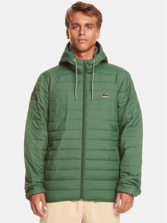 Obrázek produktu Quiksilver Bunda pro přechodné období Scaly Hood Jckt EQYJK04008 Zelená Regular Fit