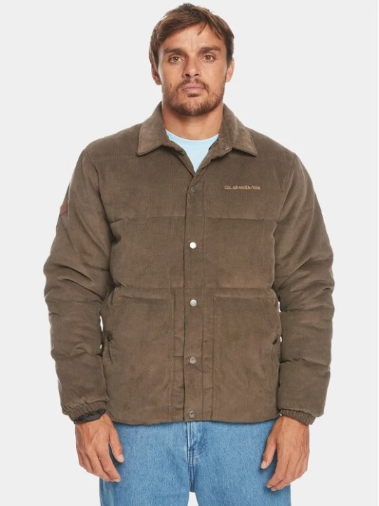 Obrázek produktu Quiksilver Bunda pro přechodné období Tibbermore Jckt EQYJK03984 Hnědá Regular Fit