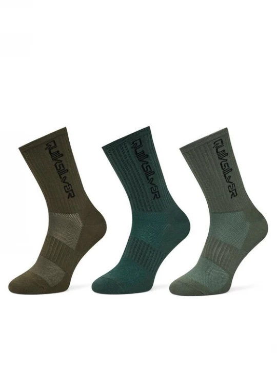Obrázek produktu Quiksilver Dlouhé ponožky AS_QUIKSILVER_100W_SS25 (3-PACK) Khaki