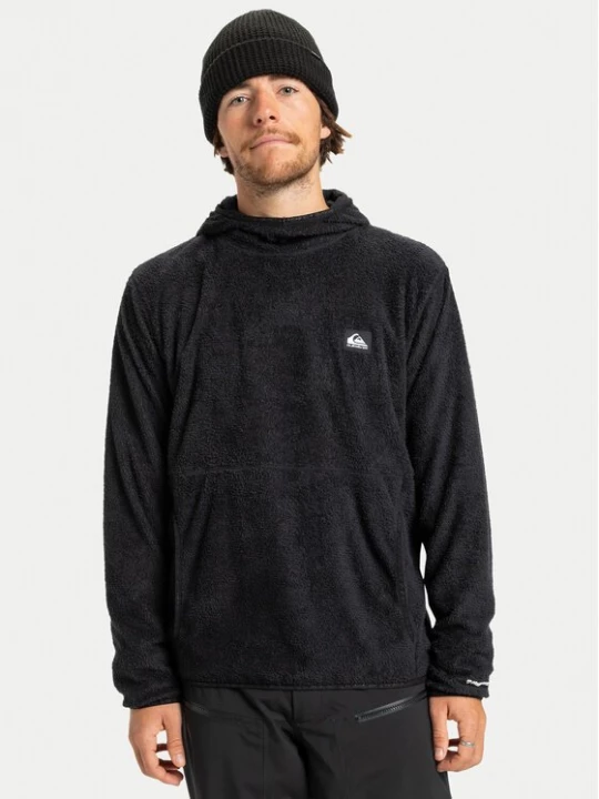 Obrázek produktu Quiksilver Fleecová mikina Warm Up Hoodie EQYPF03079 Černá Regular Fit