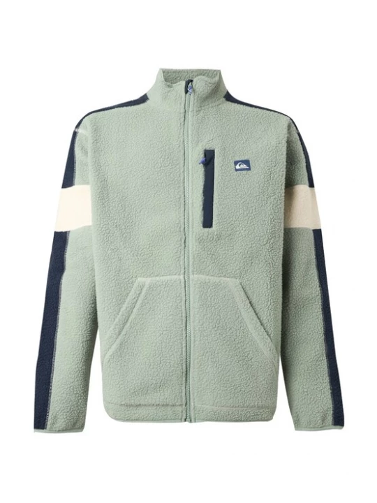 Obrázek produktu QUIKSILVER Funkční fleecová mikina 'CLEAN COAST' béžová / námořnická modř / mátová