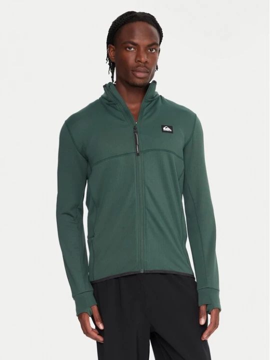 Obrázek produktu Quiksilver Funkční mikina Steep Point EQYPF03078 Zelená Slim Fit