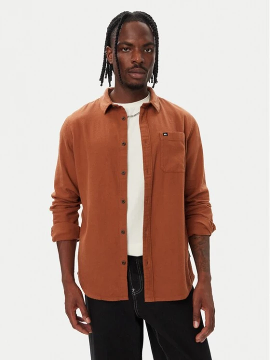 Obrázek produktu Quiksilver Košile EQYWT04651 Světle hnědá Regular Fit