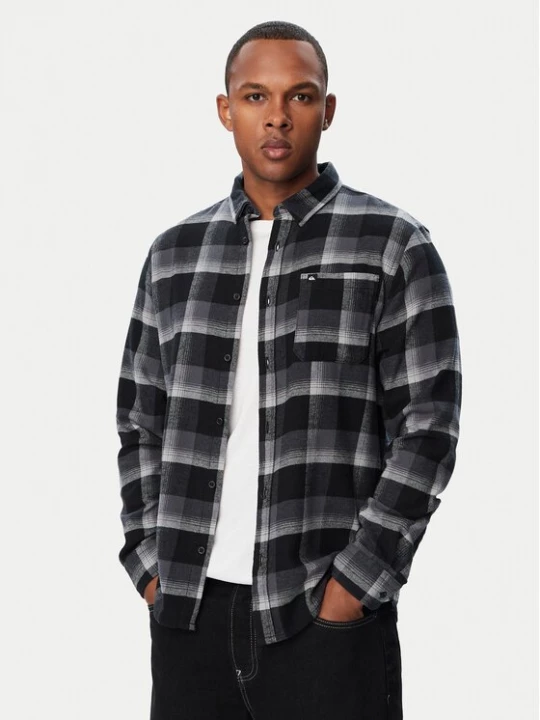 Obrázek produktu Quiksilver Košile Motherfly Plaid EQYWT04712 Černá Regular Fit