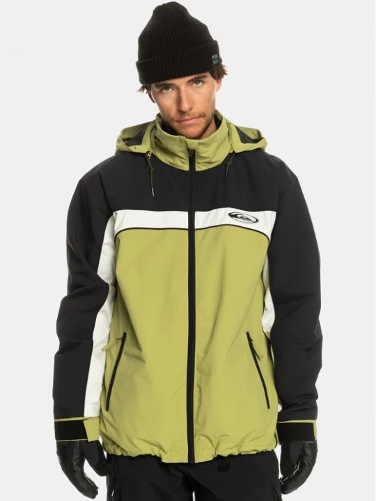 Obrázek produktu Quiksilver Lyžařská bunda Live Wire Snjt EQYTJ03408 Zelená Regular Fit
