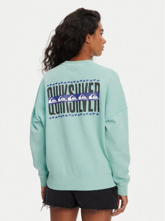 Obrázek produktu Quiksilver Mikina EQWFT03179 Světle modrá Oversize