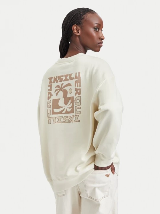 Obrázek produktu Quiksilver Mikina EQWFT03188 Světle béžová Oversize